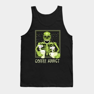 Coffee Addict design Tank Top